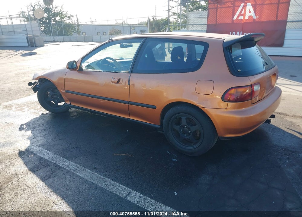 1992 HONDA CIVIC SI VIN: 2HGEH3387NH513848