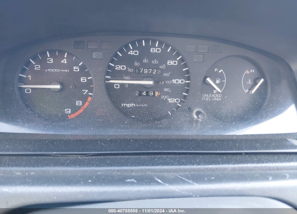 1992 HONDA CIVIC SI VIN: 2HGEH3387NH513848
