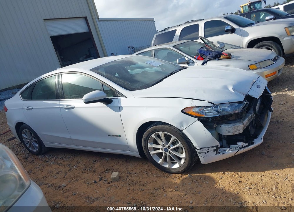 2019 FORD FUSION HYBRID VIN: 3FA6P0LU9KR274620