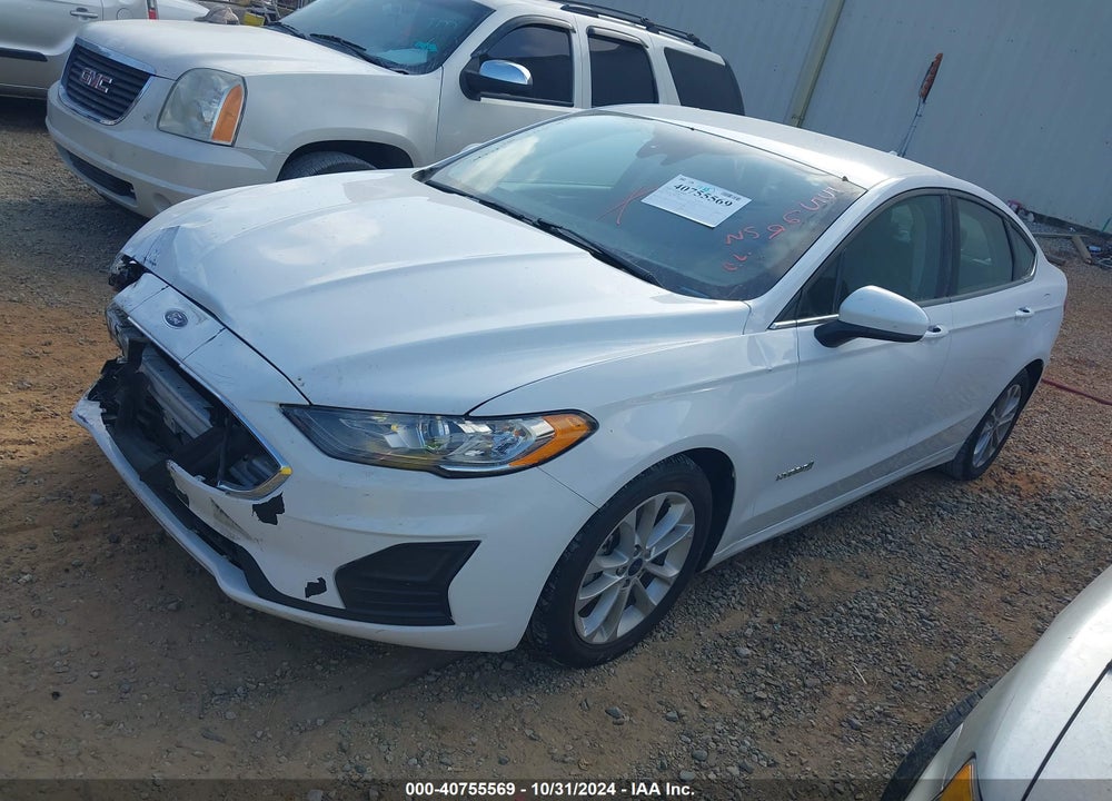 2019 FORD FUSION HYBRID VIN: 3FA6P0LU9KR274620