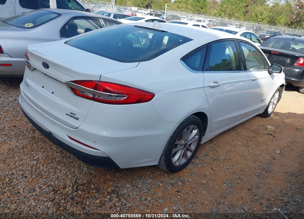 2019 FORD FUSION HYBRID VIN: 3FA6P0LU9KR274620
