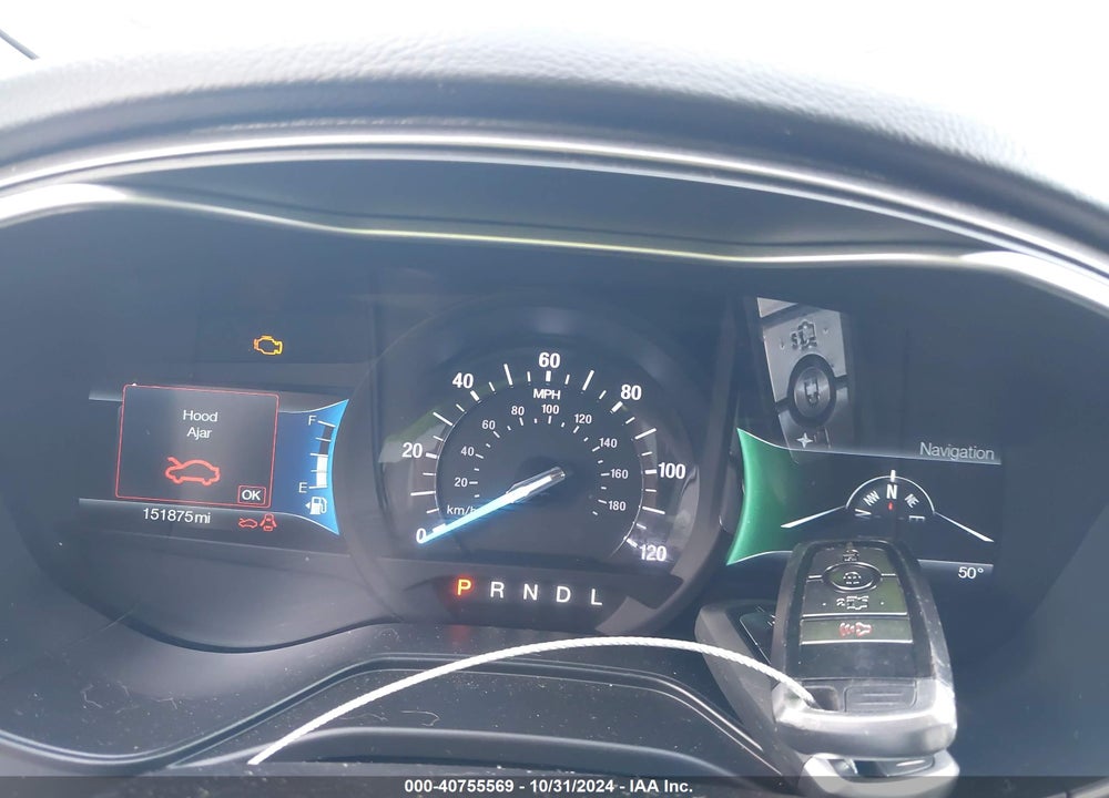 2019 FORD FUSION HYBRID VIN: 3FA6P0LU9KR274620