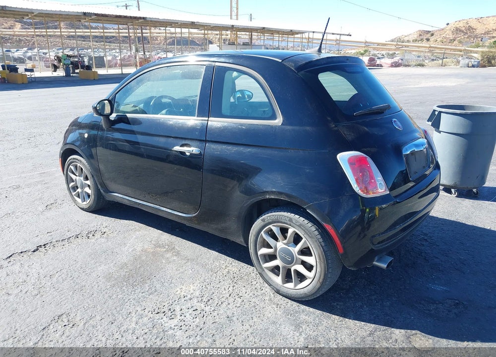 2016 FIAT 500 EASY VIN: 3C3CFFKR1GT126010