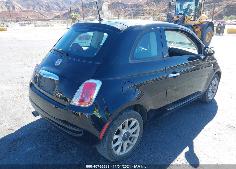 2016 FIAT 500 EASY VIN: 3C3CFFKR1GT126010