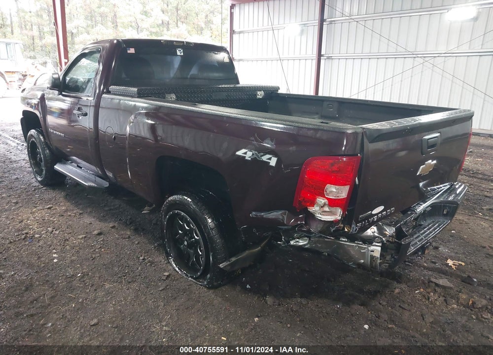2009 CHEVROLET SILVERADO 1500 WORK TRUCK VIN: 1GCEK14049Z217947