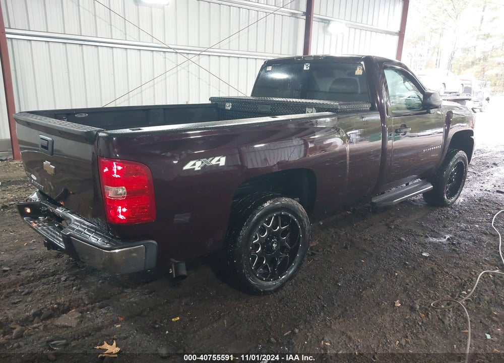 2009 CHEVROLET SILVERADO 1500 WORK TRUCK VIN: 1GCEK14049Z217947