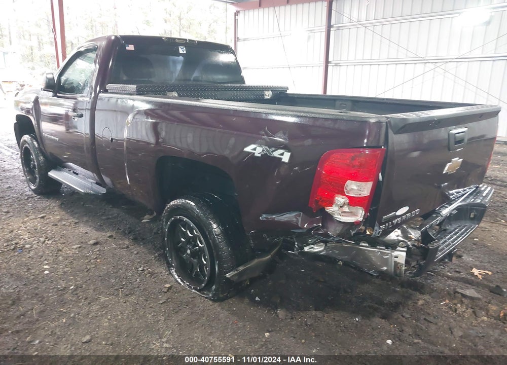 2009 CHEVROLET SILVERADO 1500 WORK TRUCK VIN: 1GCEK14049Z217947