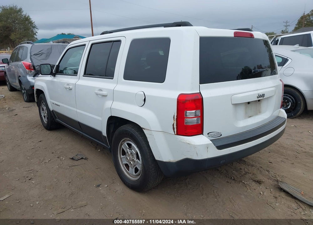 2014 JEEP PATRIOT VIN: 1C4NJPBA4ED601395