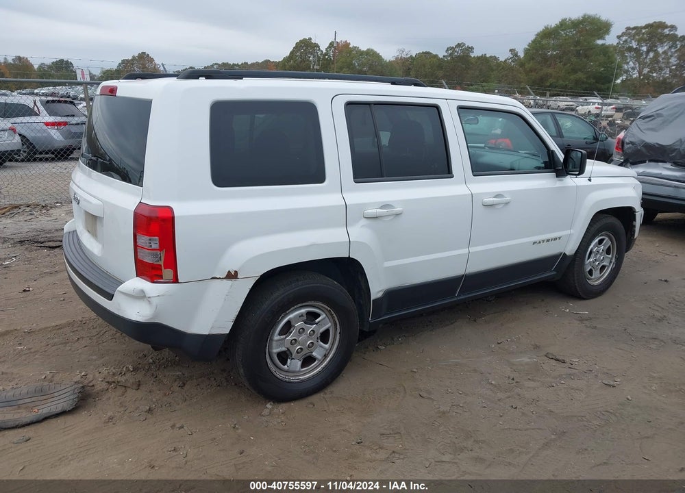 2014 JEEP PATRIOT VIN: 1C4NJPBA4ED601395
