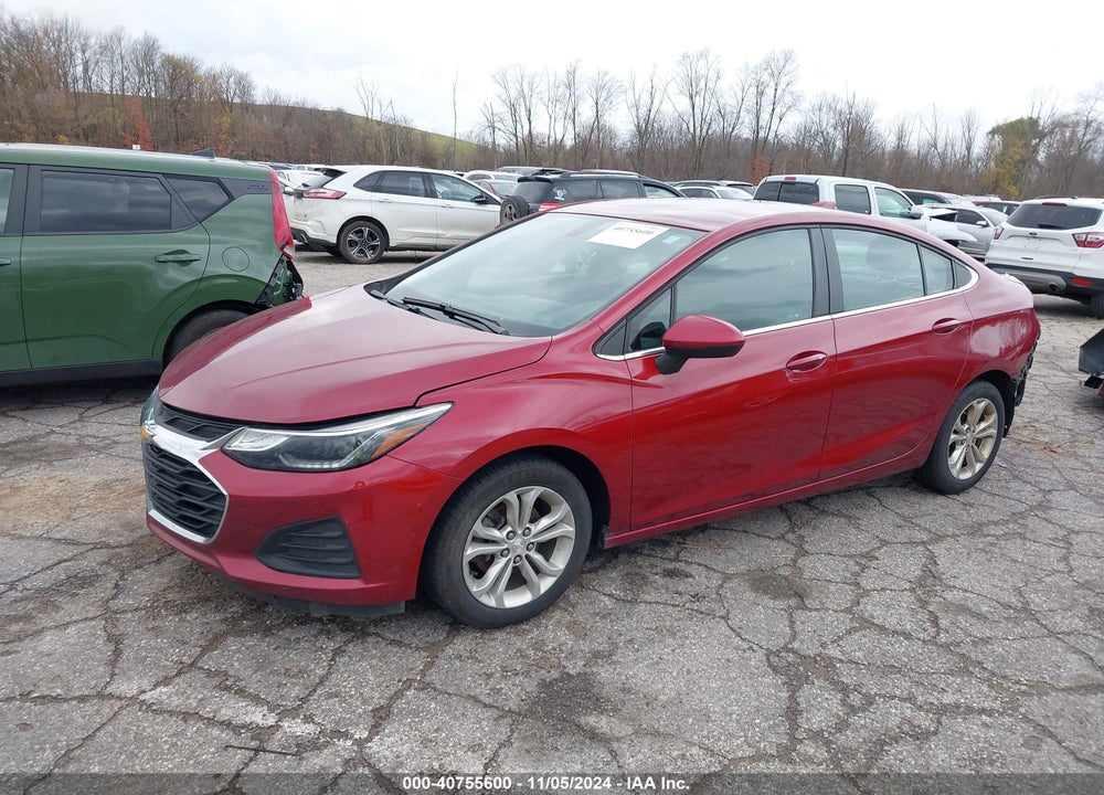 2019 CHEVROLET CRUZE LT VIN: 1G1BE5SM8K7141795