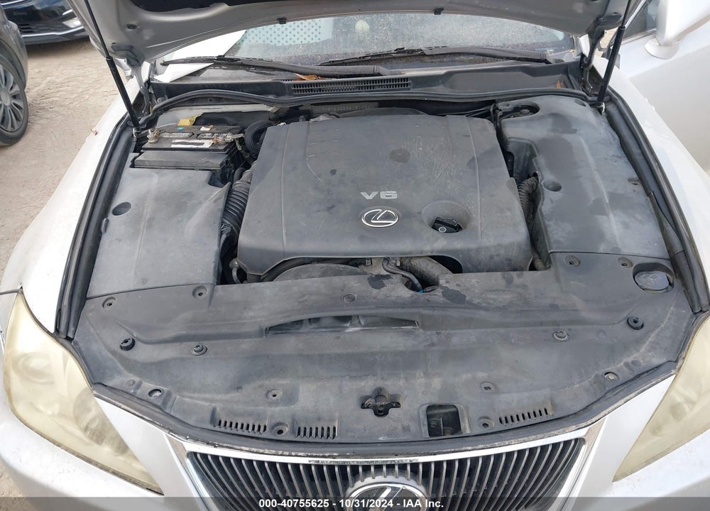 2008 LEXUS IS 250 VIN: JTHBK262285051486
