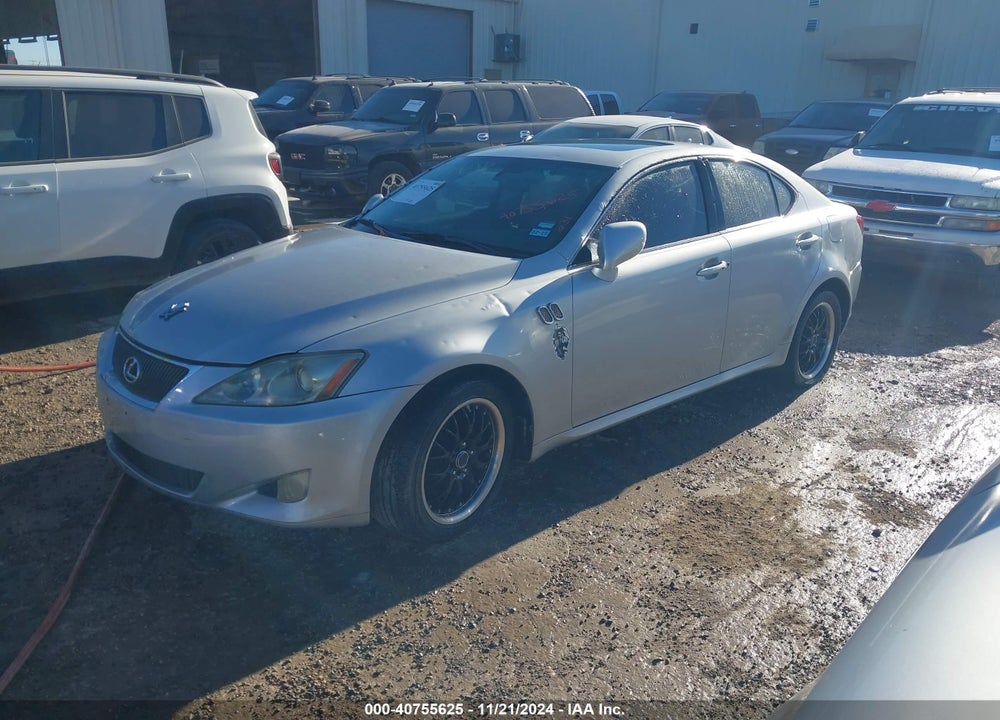 2008 LEXUS IS 250 VIN: JTHBK262285051486