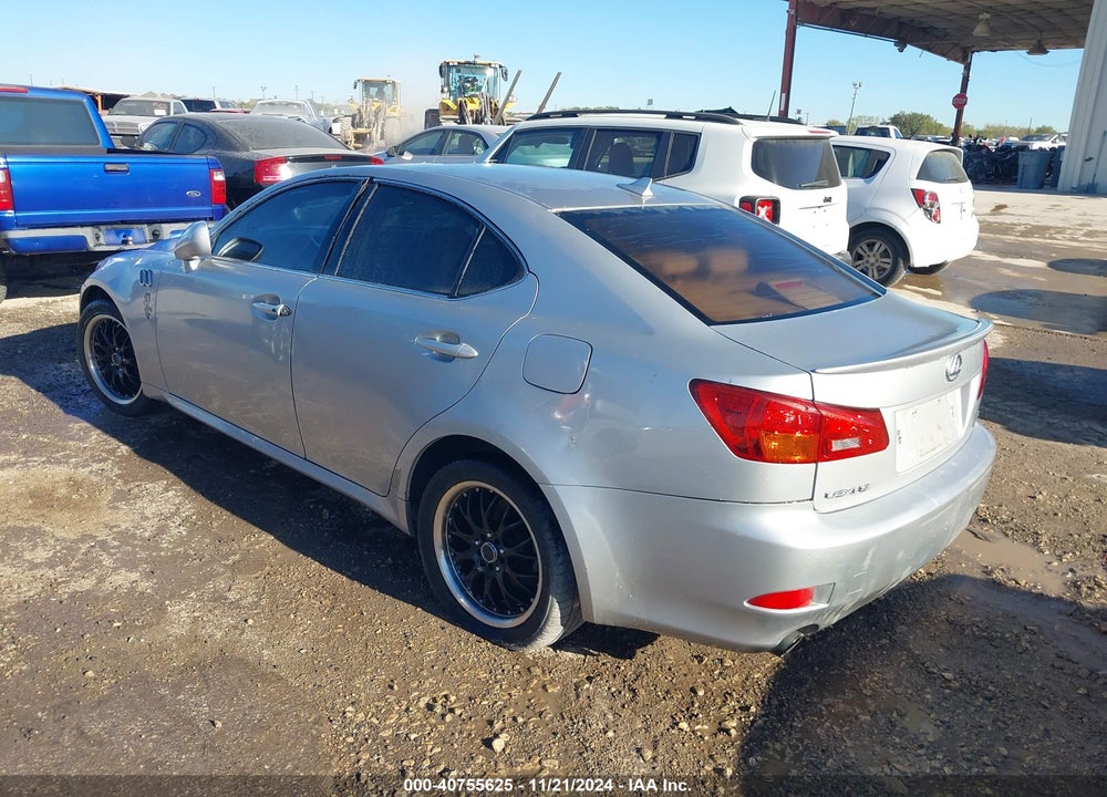 2008 LEXUS IS 250 VIN: JTHBK262285051486