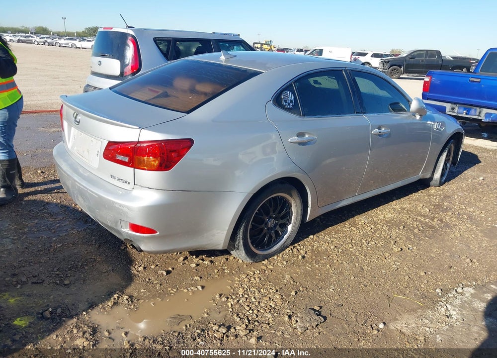 2008 LEXUS IS 250 VIN: JTHBK262285051486