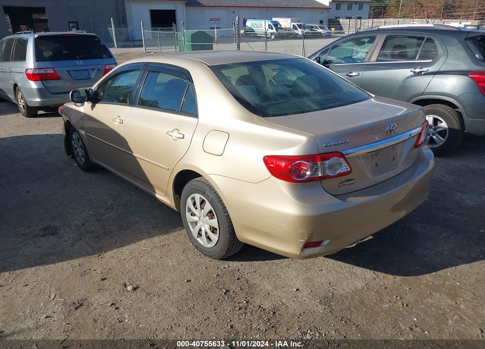 2011 TOYOTA COROLLA LE VIN: JTDBU4EE9B9138143