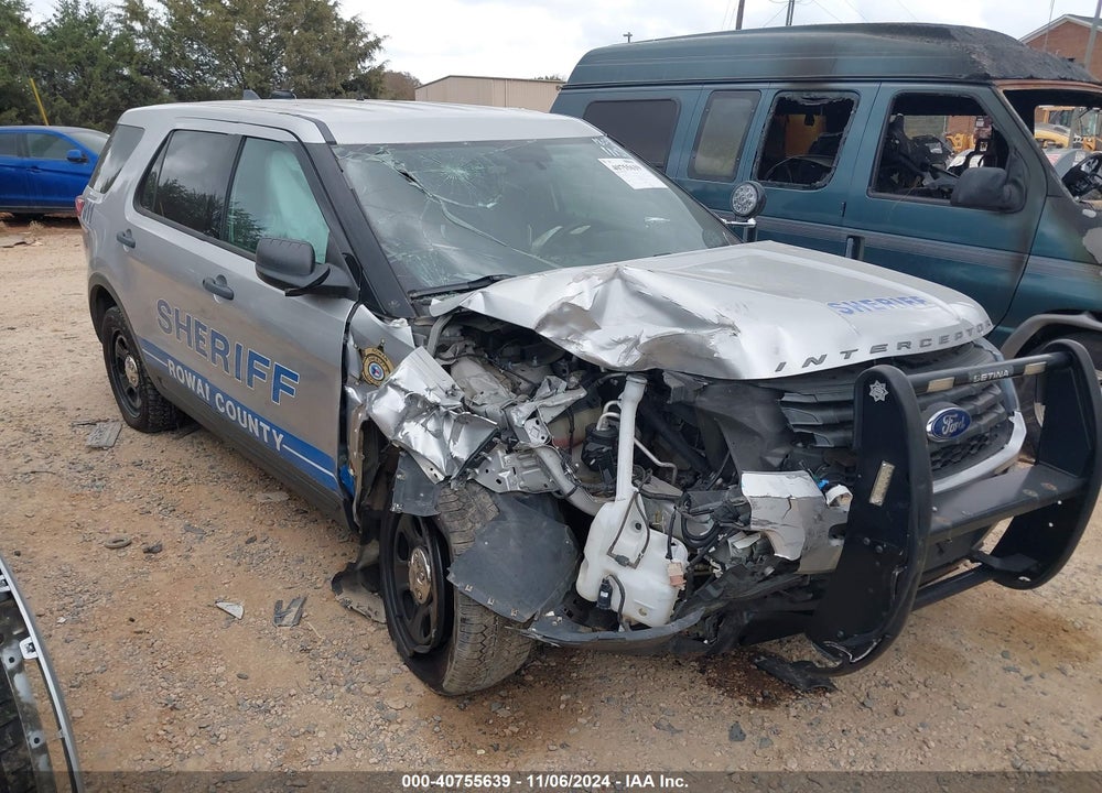 2018 FORD POLICE INTERCEPTOR UTILITY VIN: 1FM5K8AT3JGA32260