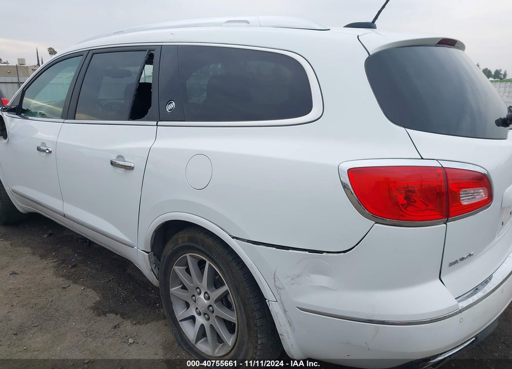 2016 BUICK ENCLAVE LEATHER VIN: 5GAKVBKDXGJ127821