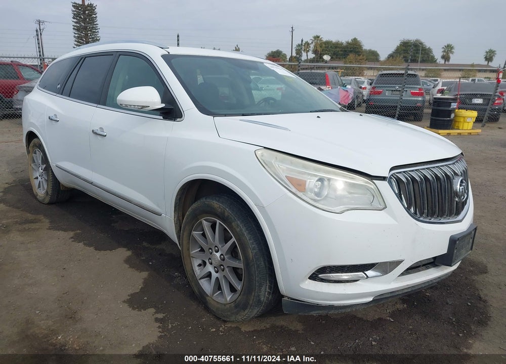 2016 BUICK ENCLAVE LEATHER VIN: 5GAKVBKDXGJ127821