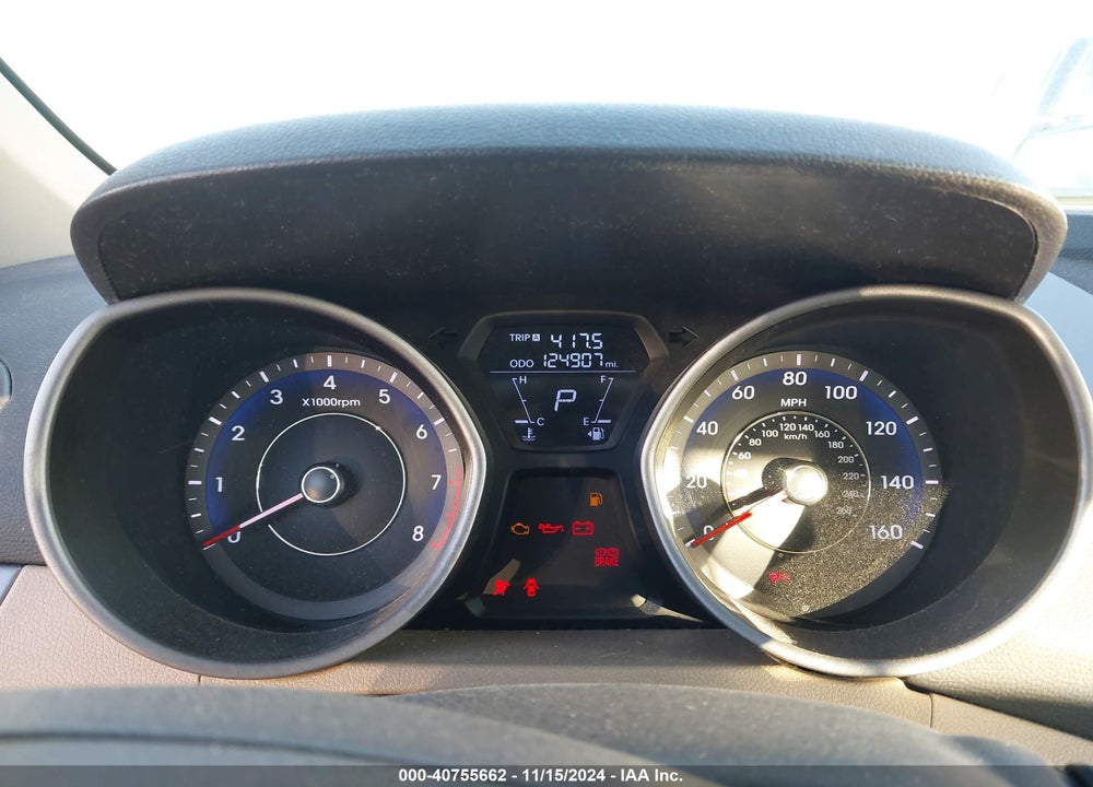 2011 HYUNDAI ELANTRA GLS (ULSAN PLANT) VIN: KMHDH4AE7BU106769
