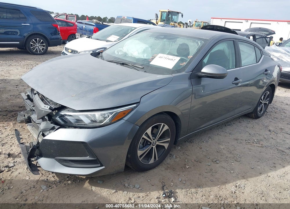 2020 NISSAN SENTRA SV XTRONIC CVT VIN: 3N1AB8CV4LY296982