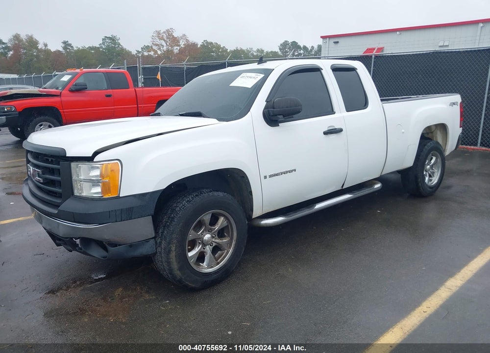2008 GMC SIERRA 1500 WORK TRUCK VIN: 1GTEK19C88Z247714