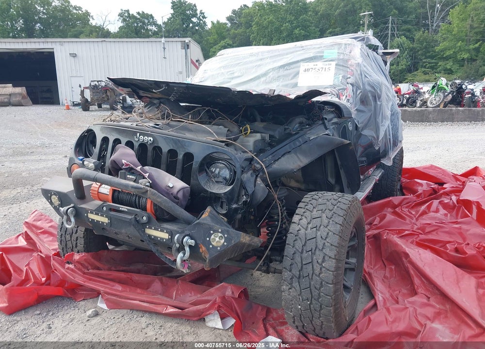 2009 JEEP WRANGLER UNLIMITED VIN: 1J4GA391X9L755817