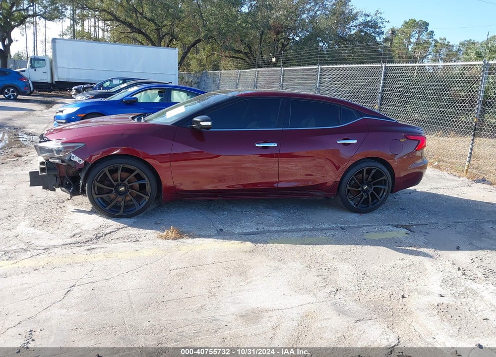 2017 NISSAN MAXIMA 3.5 SL VIN: 1N4AA6AP8HC380740