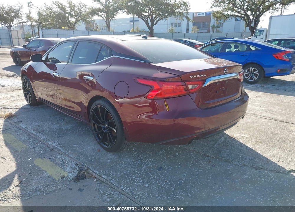 2017 NISSAN MAXIMA 3.5 SL VIN: 1N4AA6AP8HC380740