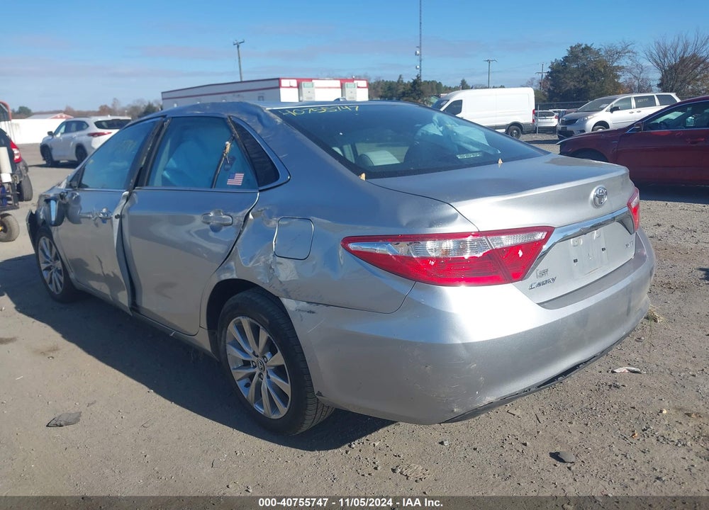 2016 TOYOTA CAMRY XLE VIN: 4T1BF1FK9GU529483
