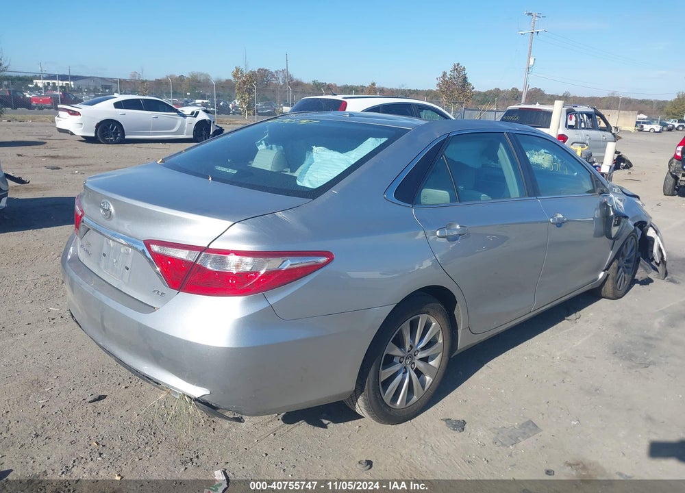 2016 TOYOTA CAMRY XLE VIN: 4T1BF1FK9GU529483