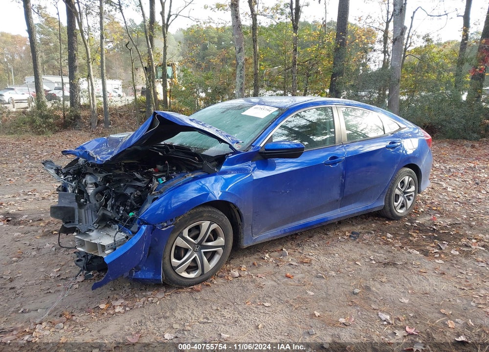 2017 HONDA CIVIC LX VIN: 19XFC2F56HE011958