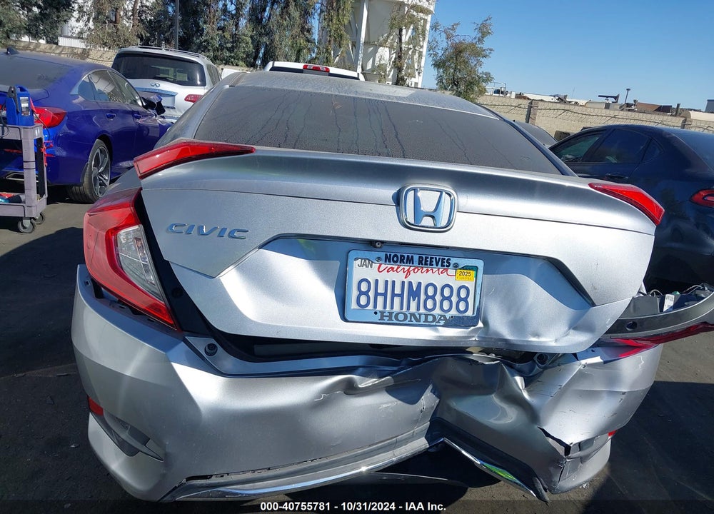 2019 HONDA CIVIC LX VIN: 2HGFC2F67KH519250