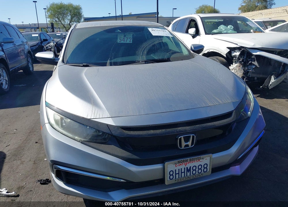 2019 HONDA CIVIC LX VIN: 2HGFC2F67KH519250