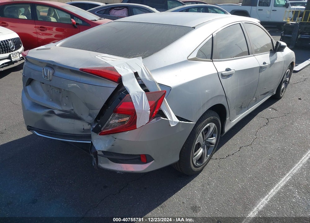 2019 HONDA CIVIC LX VIN: 2HGFC2F67KH519250