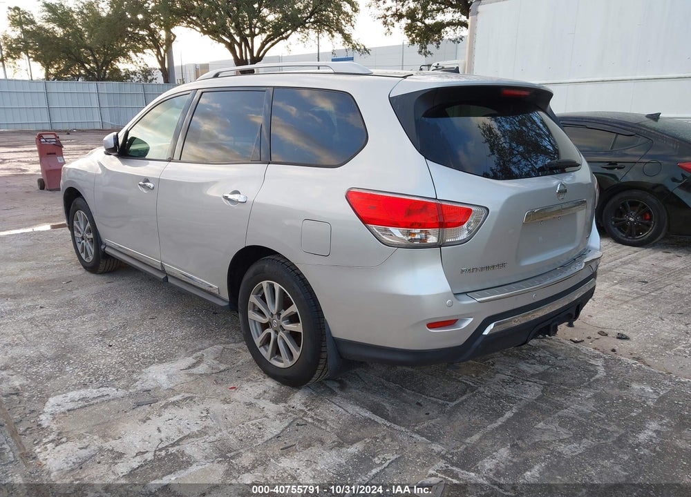 2014 NISSAN PATHFINDER SL VIN: 5N1AR2MNXEC731922
