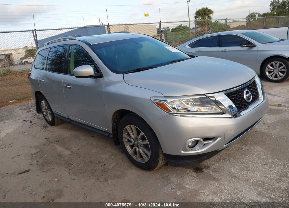 2014 NISSAN PATHFINDER SL VIN: 5N1AR2MNXEC731922