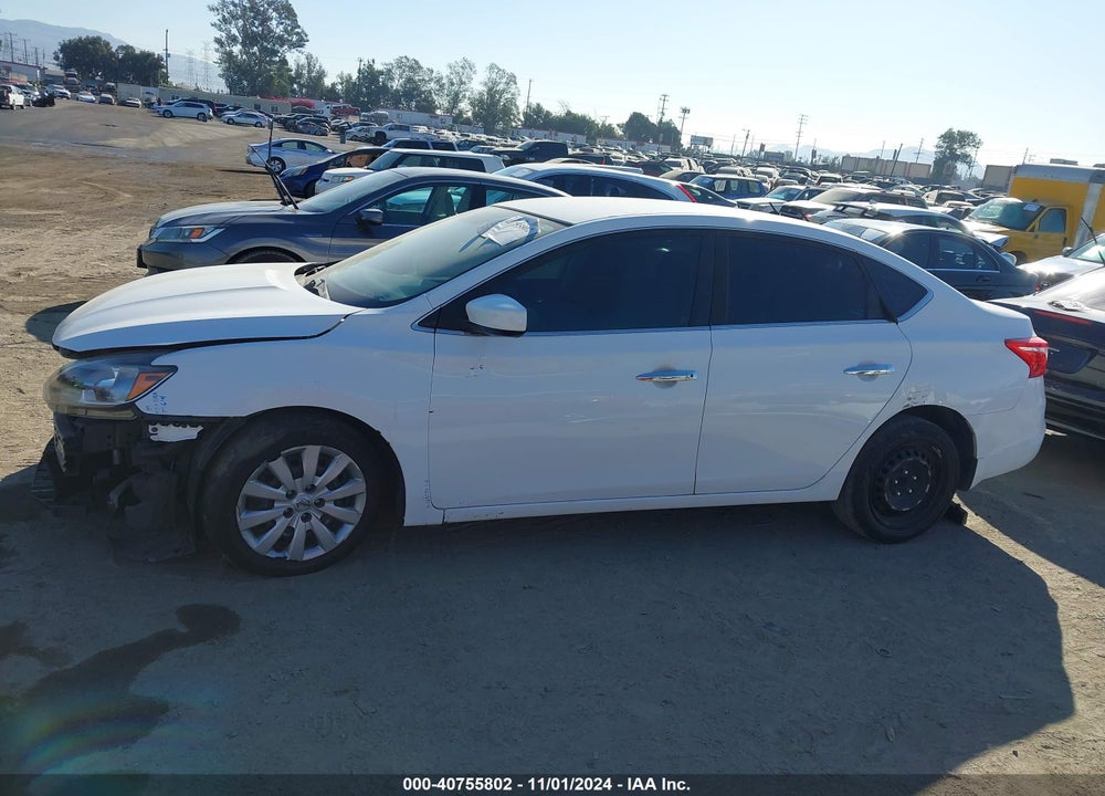 2019 NISSAN SENTRA S VIN: 3N1AB7AP5KY430637
