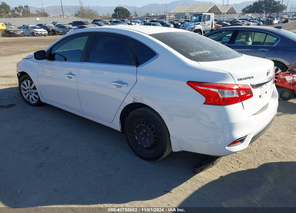 2019 NISSAN SENTRA S VIN: 3N1AB7AP5KY430637