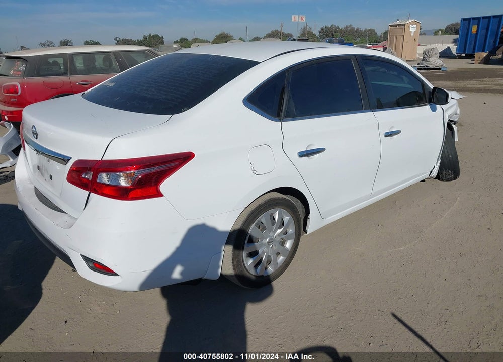 2019 NISSAN SENTRA S VIN: 3N1AB7AP5KY430637