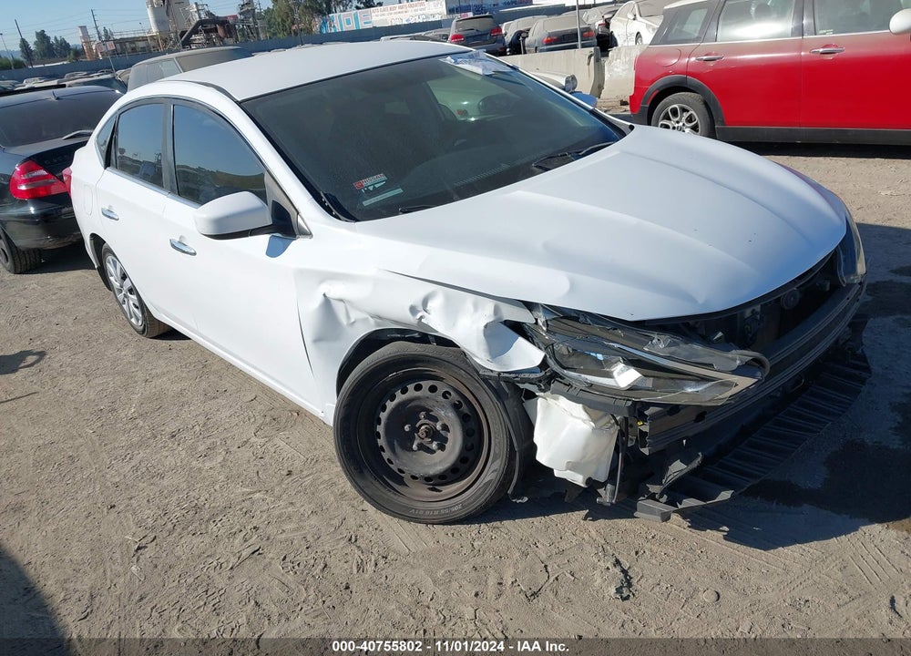 2019 NISSAN SENTRA S VIN: 3N1AB7AP5KY430637