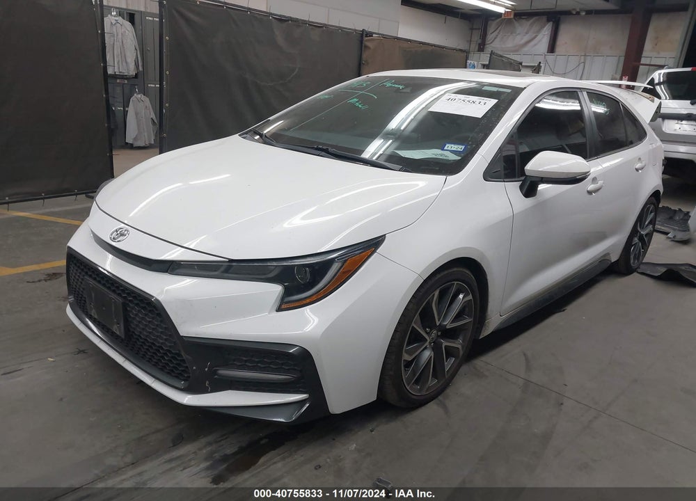 2020 TOYOTA COROLLA SE VIN: 5YFP4RCE3LP022566
