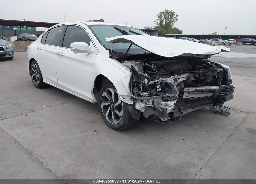 2016 HONDA ACCORD EX-L V-6 VIN: 1HGCR3F83GA020315