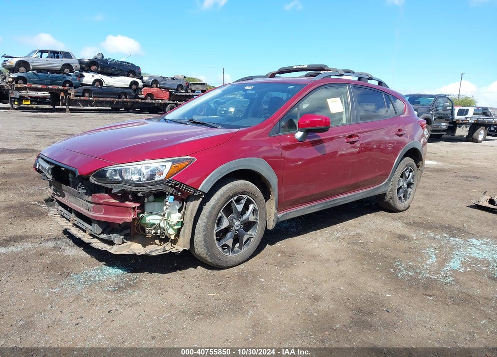 2018 SUBARU CROSSTREK 2.0I PREMIUM VIN: JF2GTABCXJH227879