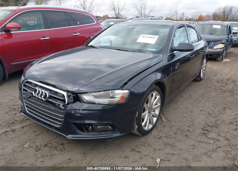 2013 AUDI A4 VIN: WAUFFAFL8DN011107