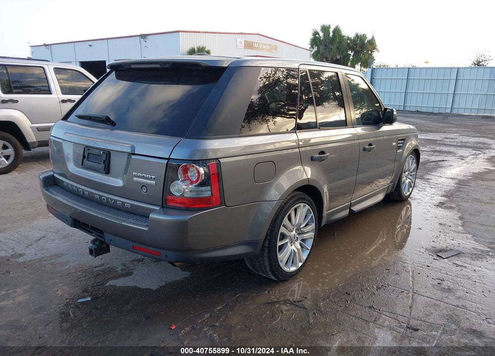 2011 LAND ROVER RANGE ROVER SPORT HSE VIN: SALSK2D49BA283225