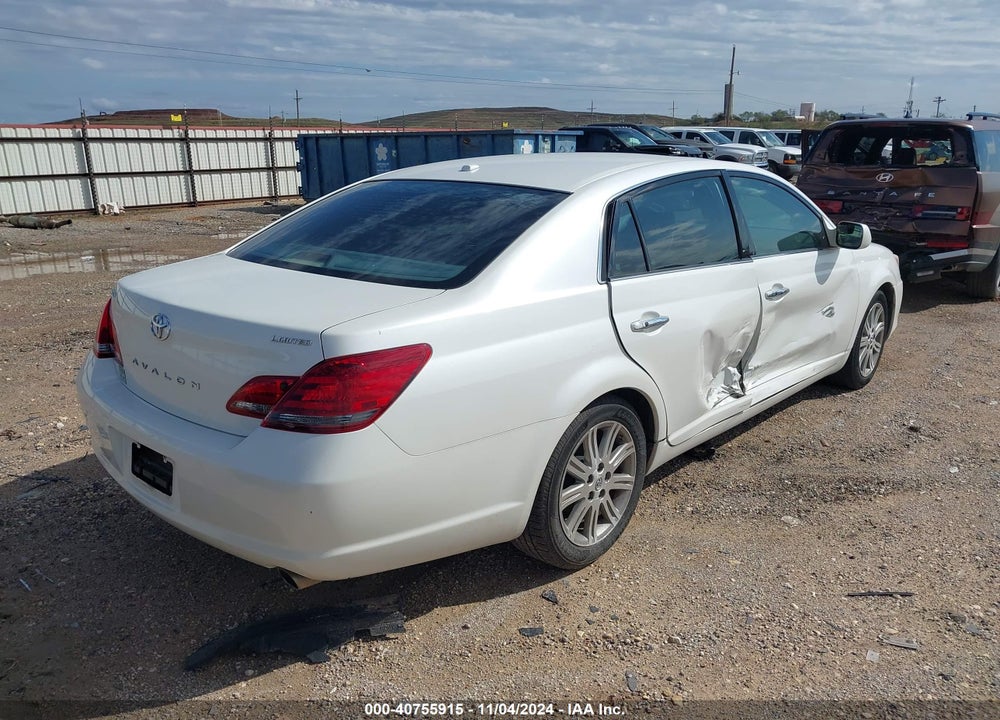 2009 TOYOTA AVALON LIMITED VIN: 4T1BK36B79U347078