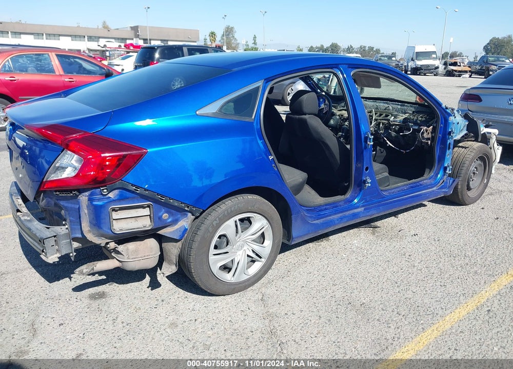 2019 HONDA CIVIC LX VIN: 2HGFC2F63KH578506
