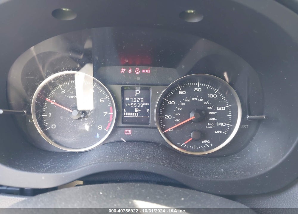 2016 SUBARU IMPREZA 2.0I VIN: JF1GPAA68GH321708