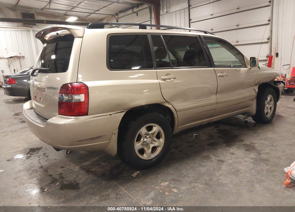 2007 TOYOTA HIGHLANDER VIN: JTEGD21A170170802