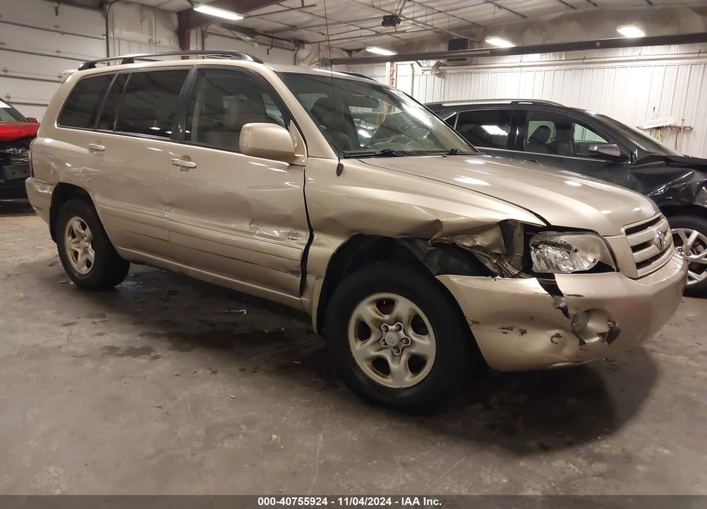 2007 TOYOTA HIGHLANDER VIN: JTEGD21A170170802